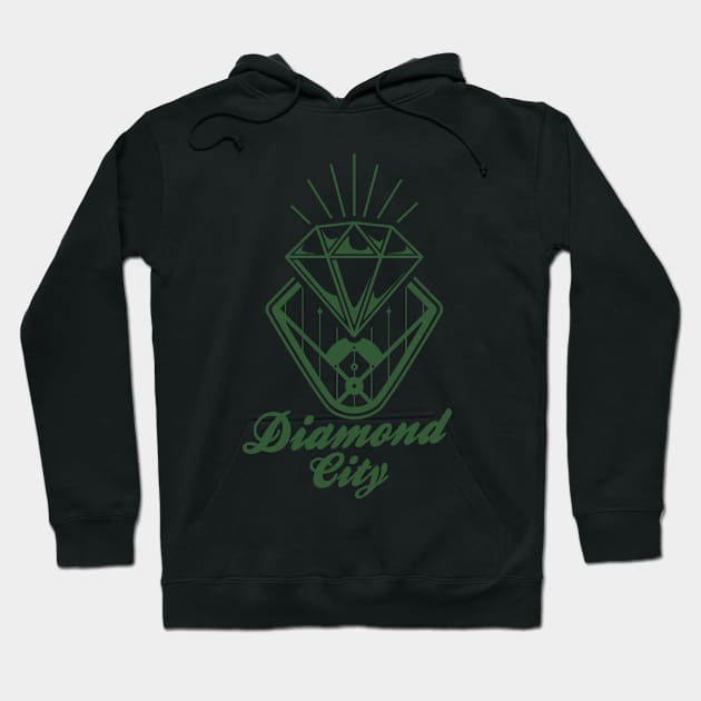 Fallout Diamond City Hoodie by YourStyleB